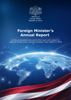 Cover of Foreign Minister's Annual Report