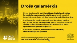 Drošs galamērķis - 3 ieteikumi