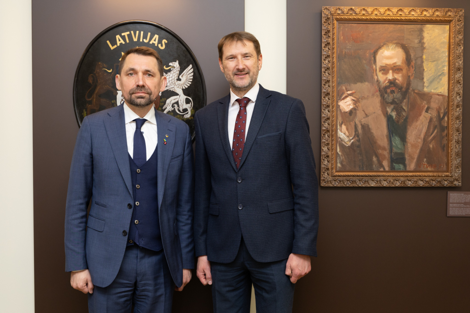 Mykola Tochytsky un Andžejs Viļumsons