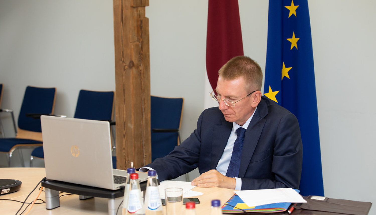 E. Rinkēvičs uzsver nepieciešamību sniegt atbalstu Baltkrievijas pilsoniskajai sabiedrībai