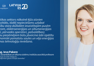 Dr.sc.ing. Ievas Pakeres foto un citāts